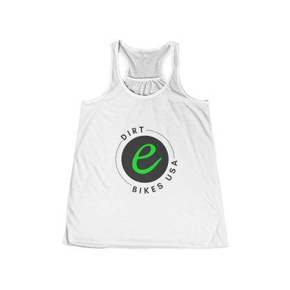 Dirt e Bikes USA - Women's Flowy Racerback Tank