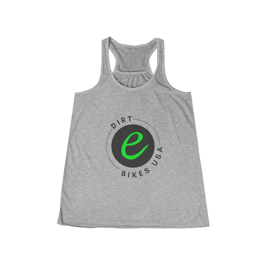 Dirt e Bikes USA - Women's Flowy Racerback Tank